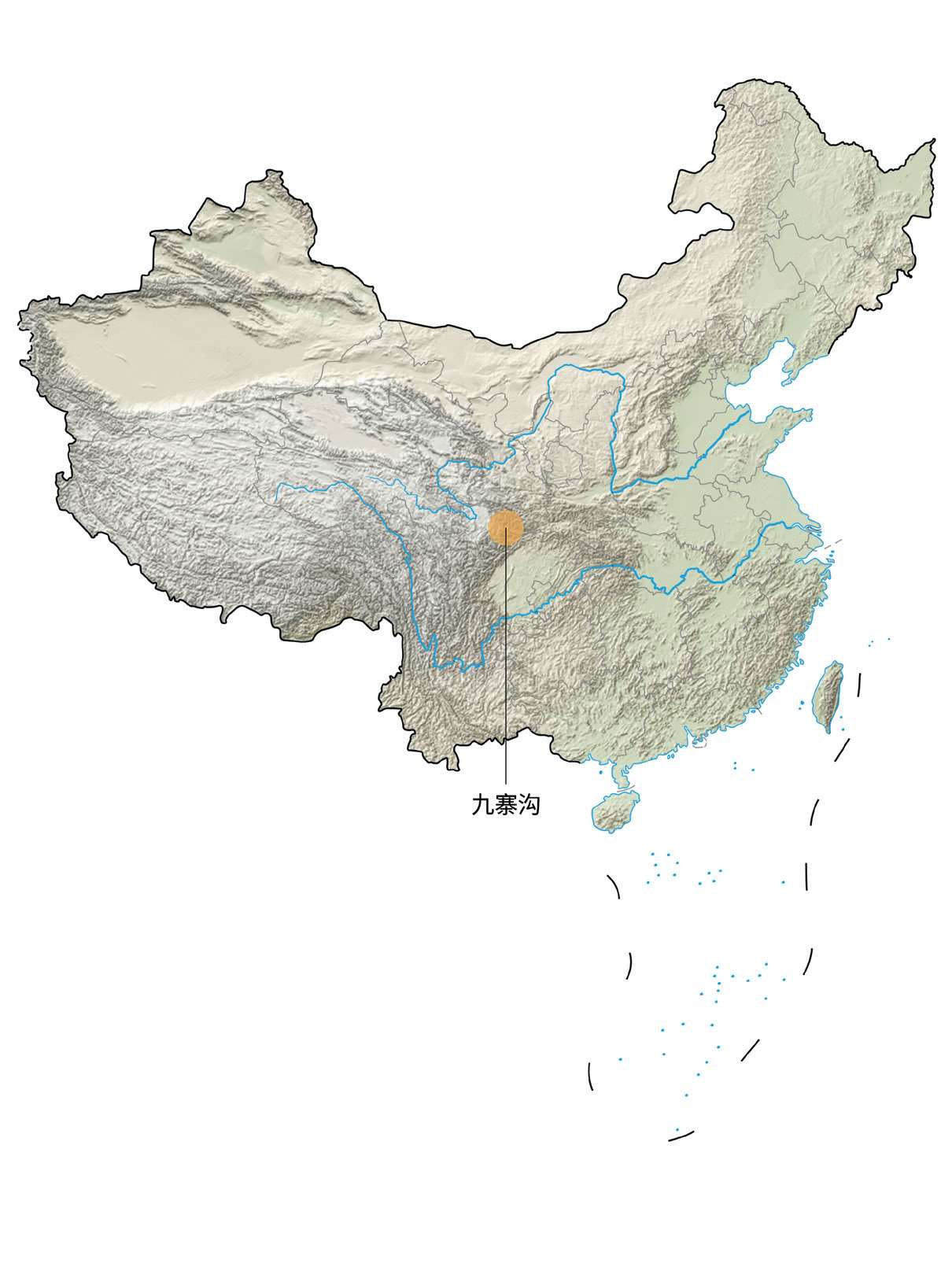 九寨溝具體位置詳解，大自然的絕美之境，九寨溝，地理位置詳解，大自然的絕美奇觀