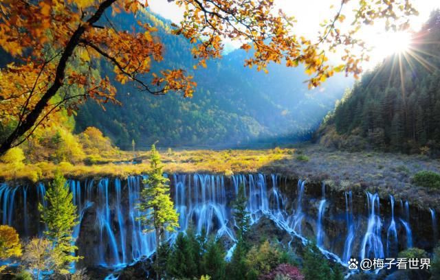 九寨溝附近景區(qū)，自然美景盡收眼底，九寨溝周邊自然美景探秘，一覽無(wú)余的絕美風(fēng)光