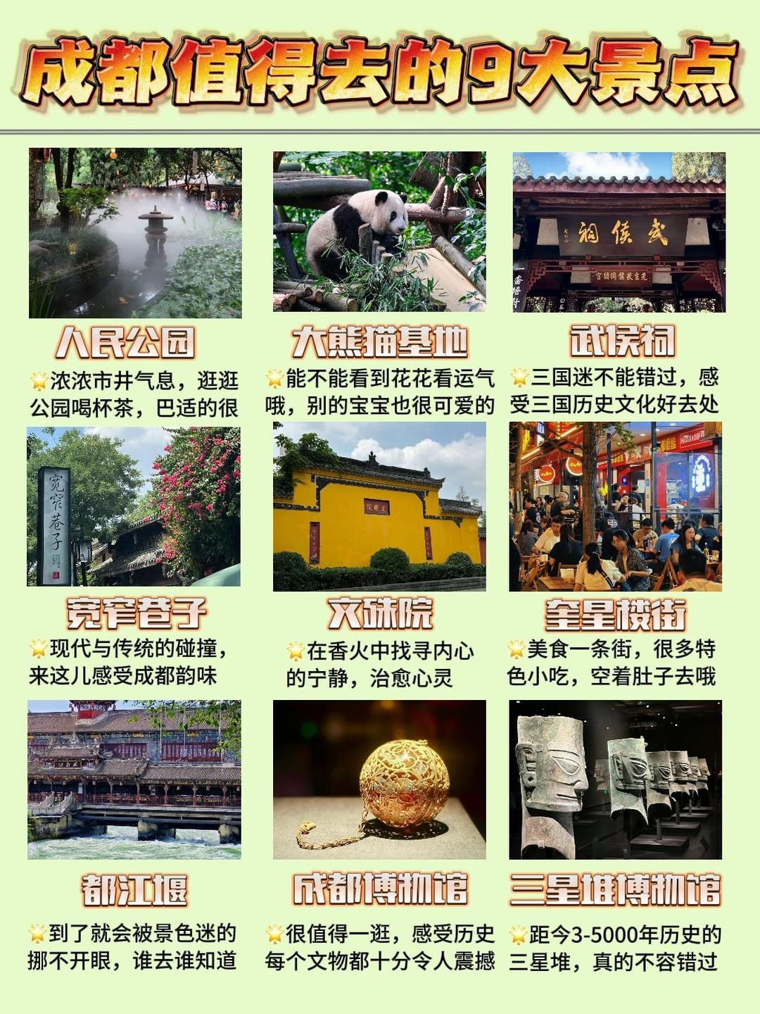 成都打卡必去的景點——探索古韻天府之魅力，成都必打卡景點，探尋古韻天府的魅力